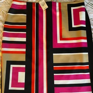 Geometric Skirt By Ashley Stewart